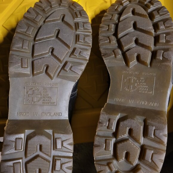 90's vintage Dr. Martens B314 Platform Oxfords Monk Strap - Picture 11 of 14